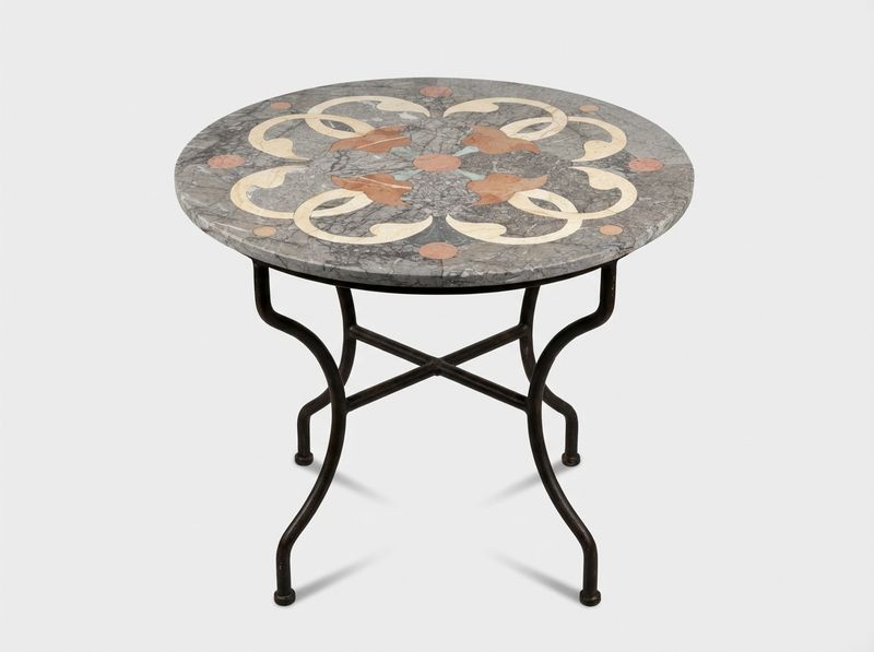 The Volubilis Marble Inlay Table