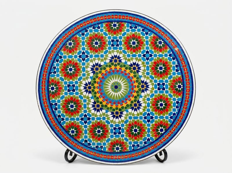 Soleil de Fes Zellige Mosaic Bistro Table