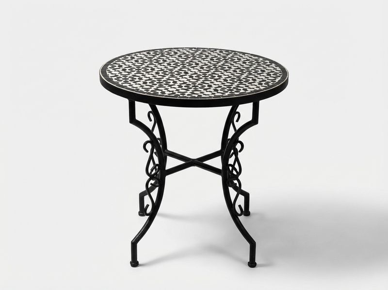 The 'Fassi Star' Monochrome Zellige Tabletop