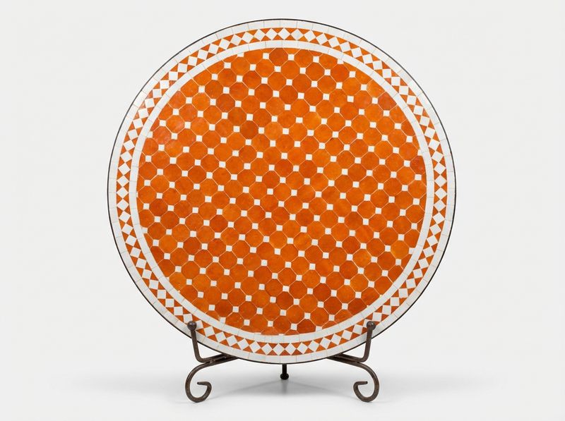 Sahara Glow Zellige Mosaic Table