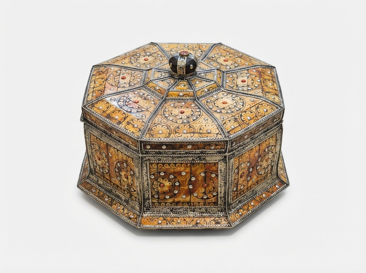 The Marrakech Royal Octagonal Treasure Box view 3