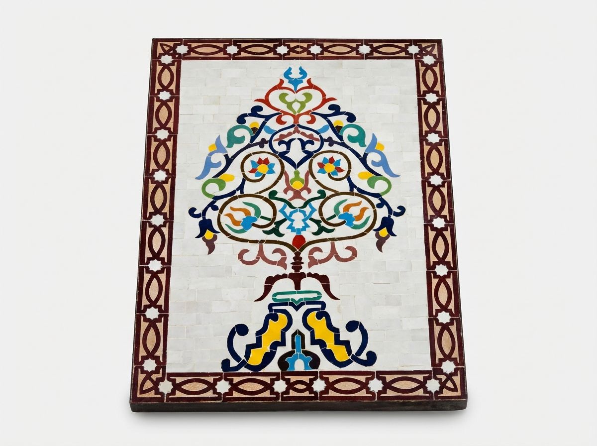 The Andalusian Garden: Zellige Tile Tableau view 3