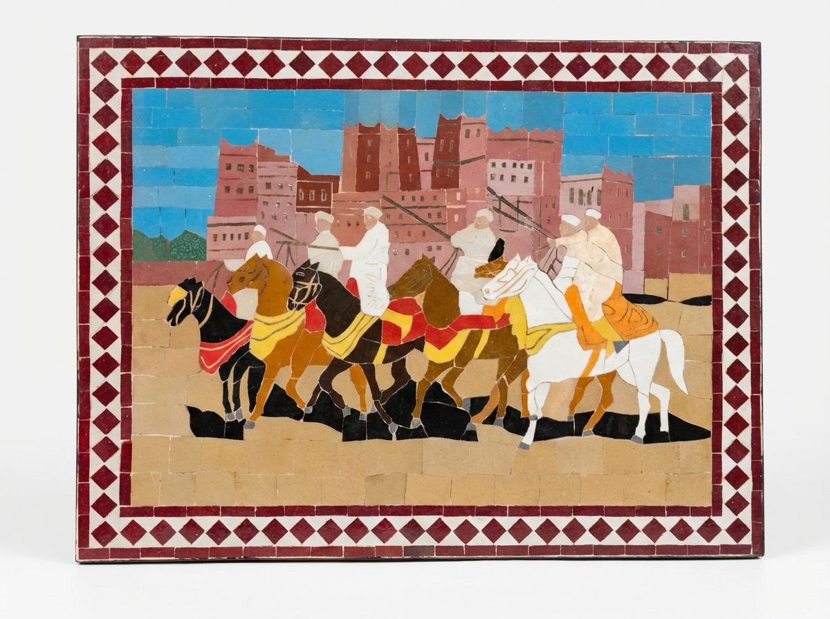 The Fantasia of the Kasbah Zellige Tableau view 2