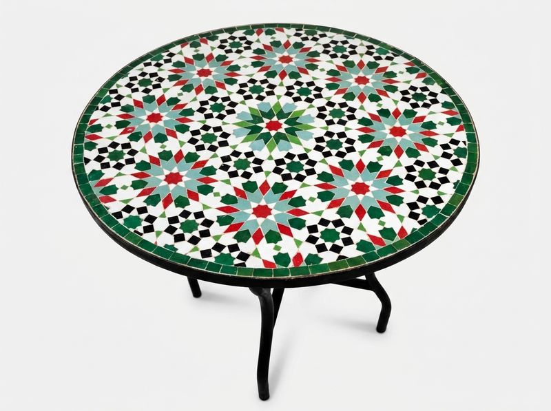 The 'Andalusian Star' Zellige Bistro Table