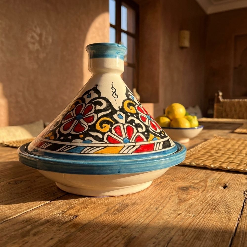 The Zahra Garden Serving Tagine