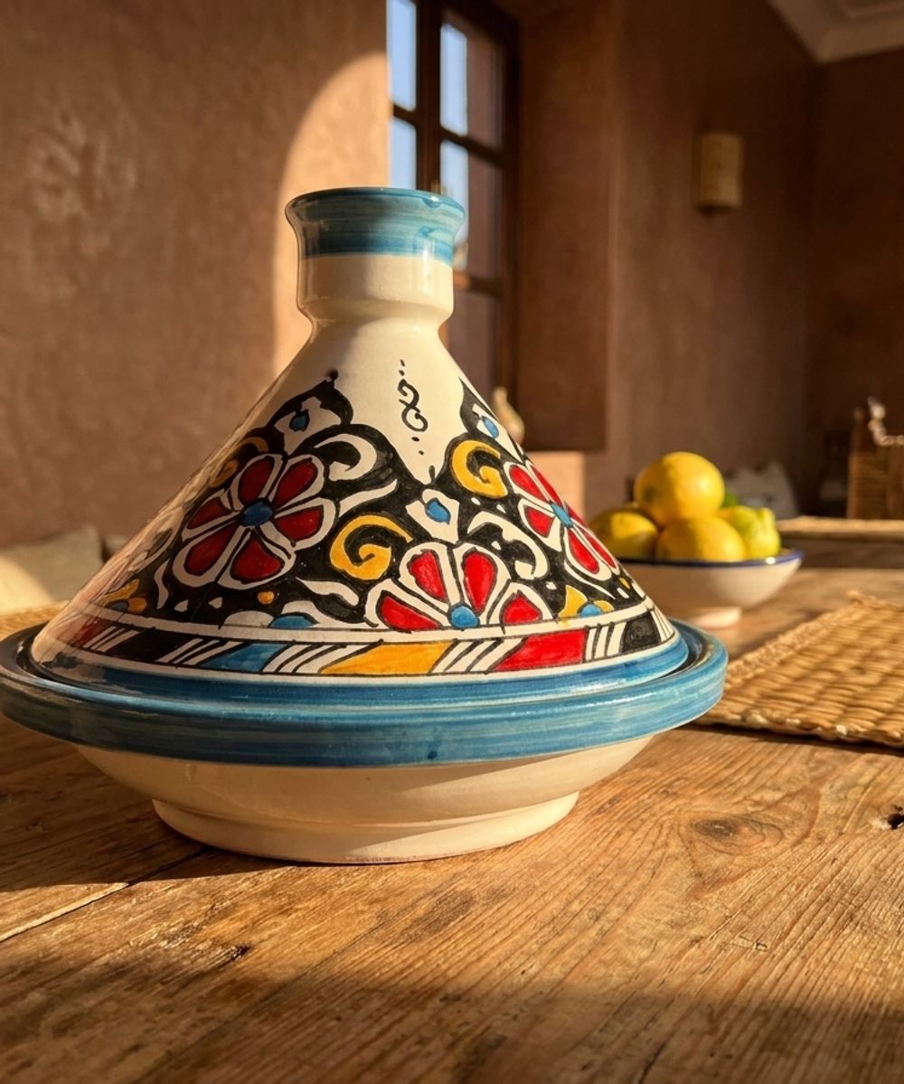 The Zahra Garden Serving Tagine
