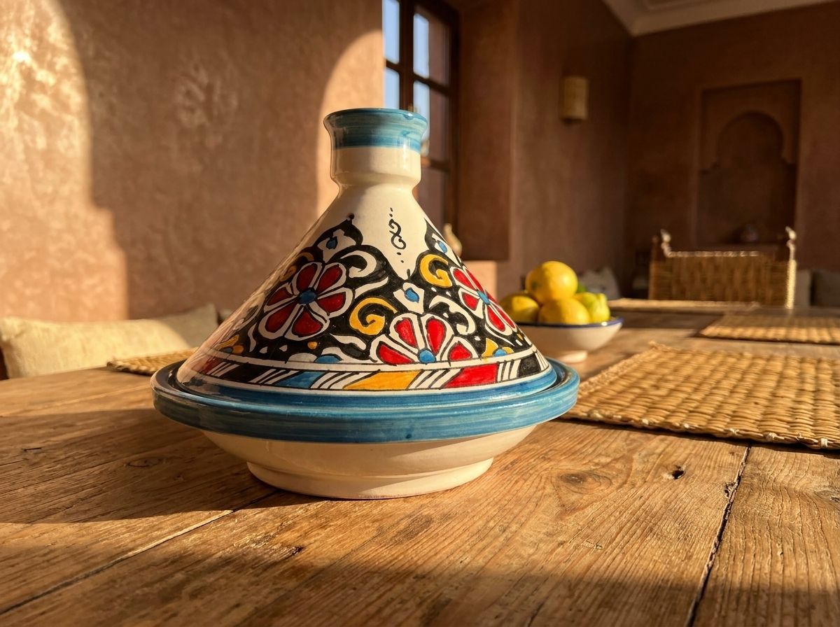 The Zahra Garden Serving Tagine view 3