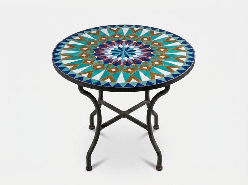 The Fez Starburst Zellige Bistro Table