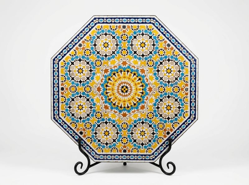 Soleil de Fès - Octagonal Zellige Mosaic Table Top