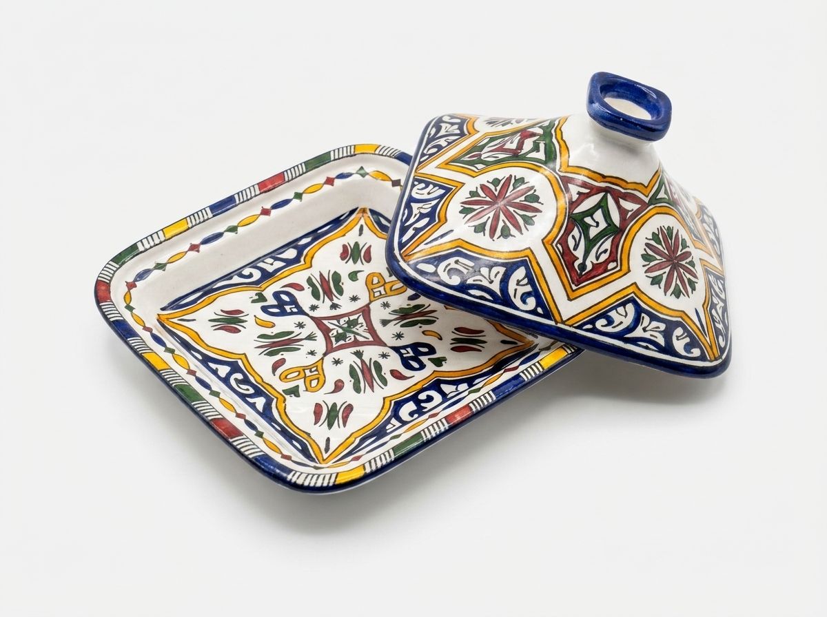 The Fassi Square Tagine Server view 2
