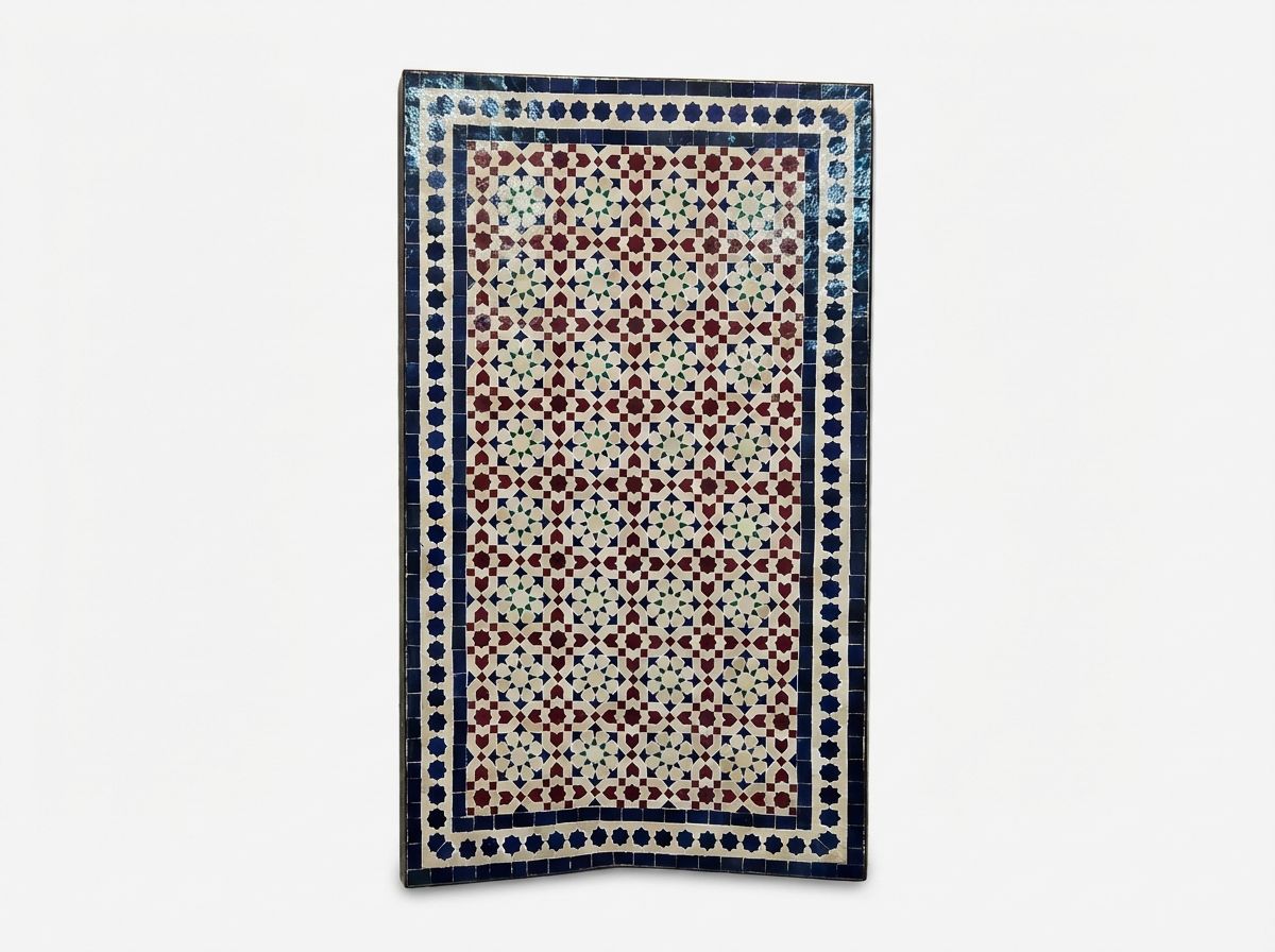 Andalusian Star: Large Zellige Wall Panel view 2