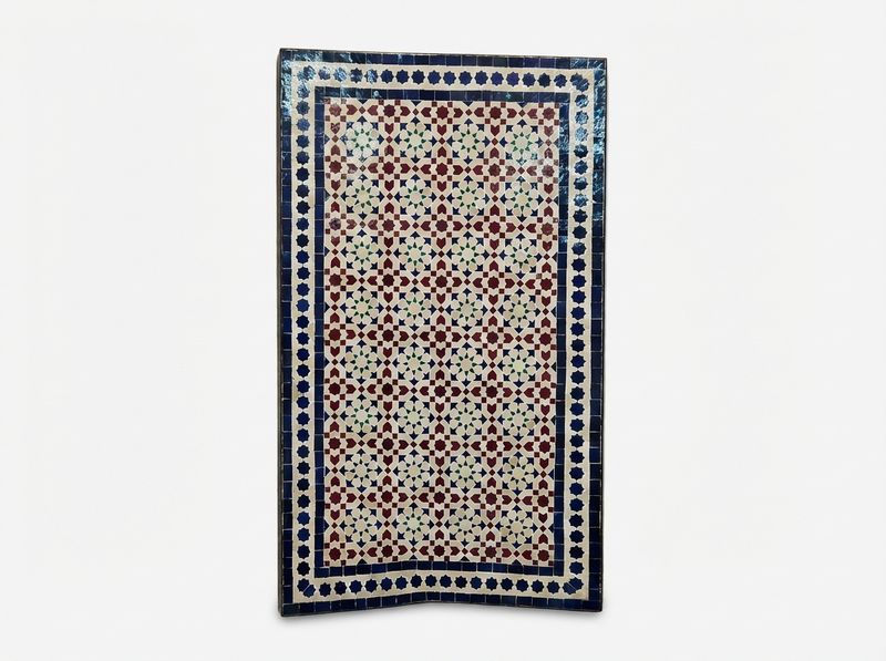 Andalusian Star: Large Zellige Wall Panel