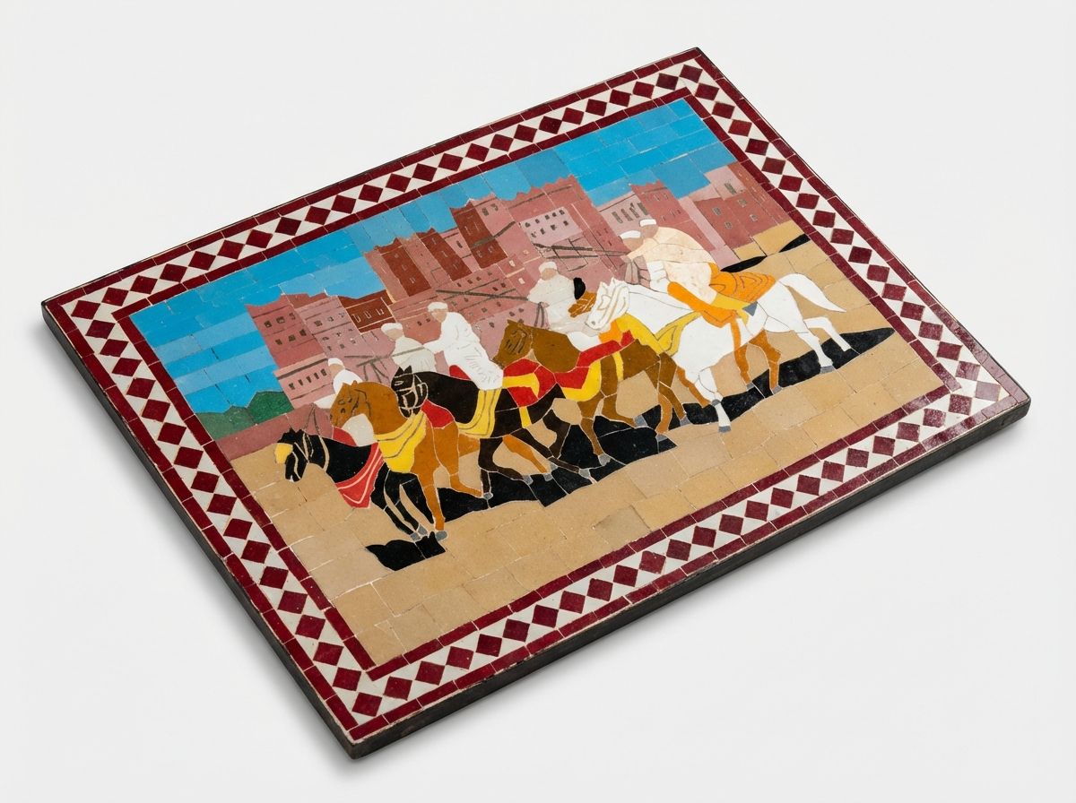 The Fantasia of the Kasbah Zellige Tableau view 3