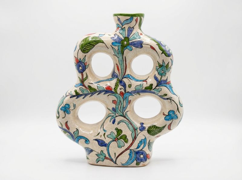 The 'Jardin de Fes' Sculptural Ceramic Vase