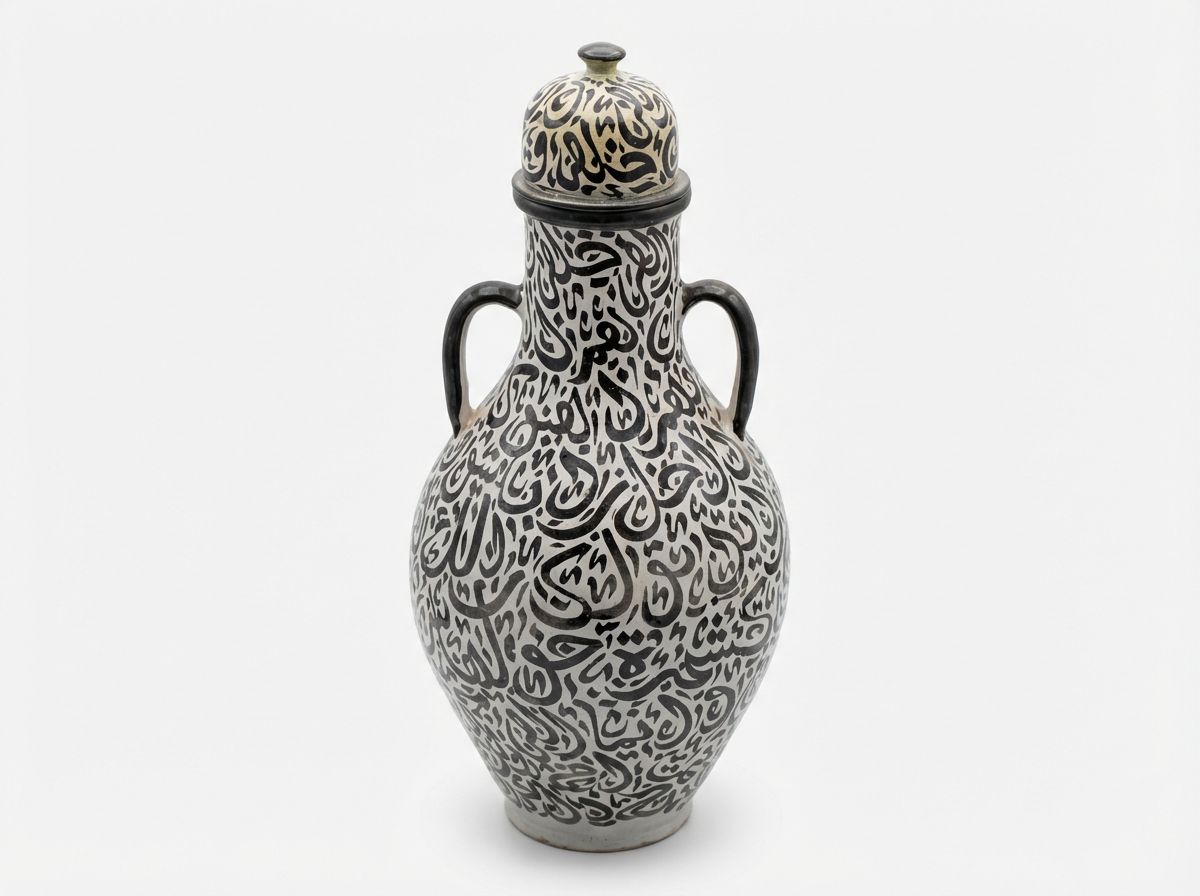 The 'Al-Qalam' Calligraphy Urn view 3