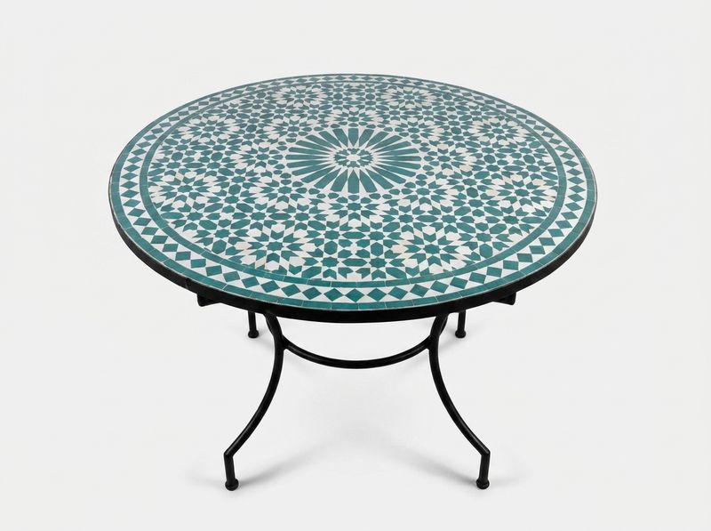The Fez Starburst Zellige Table