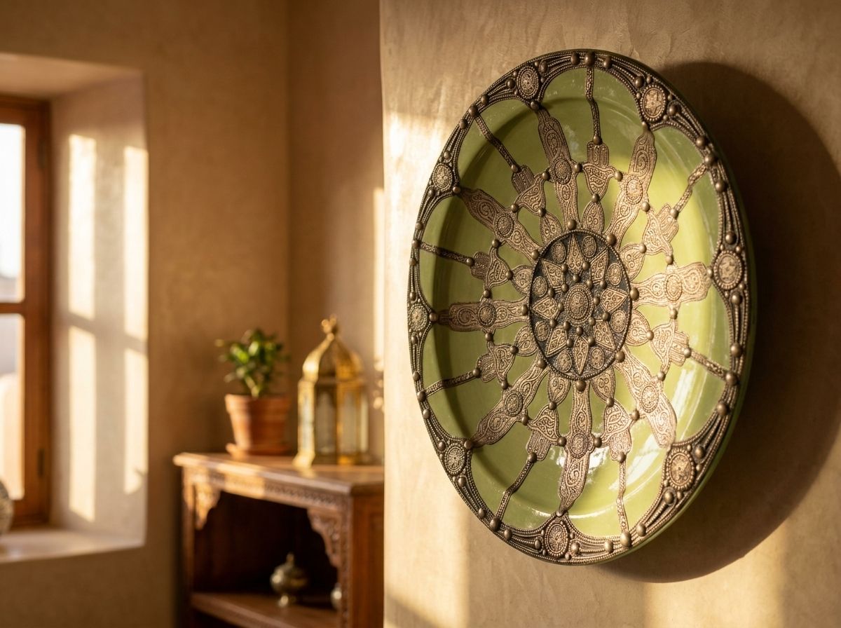 Zaytoun & Silver: The Fez Filigree Platter view 3