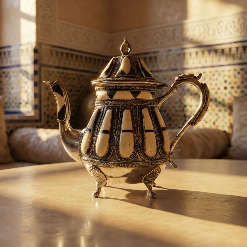 The Royal Atlas Inlay Teapot