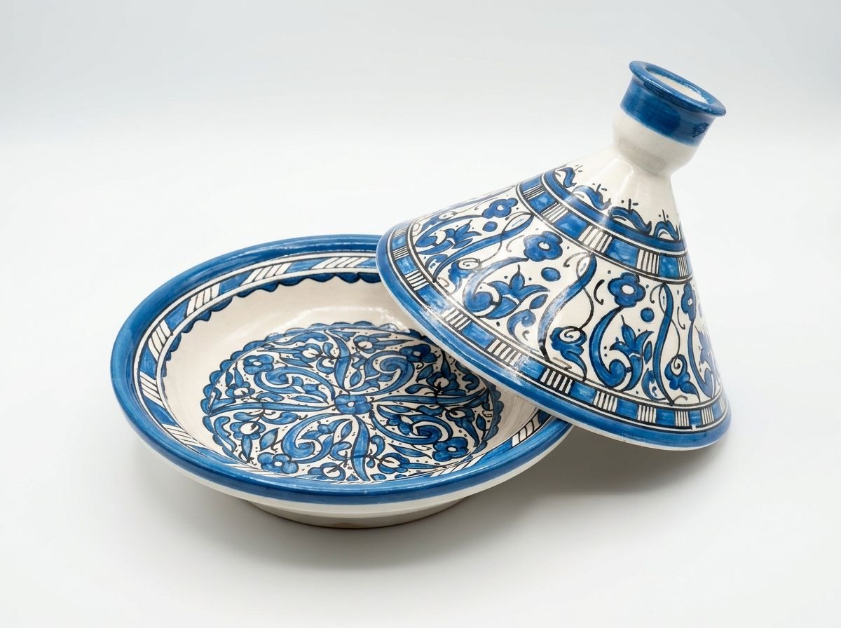 Fes Sapphire Arabesque Serving Tagine view 2