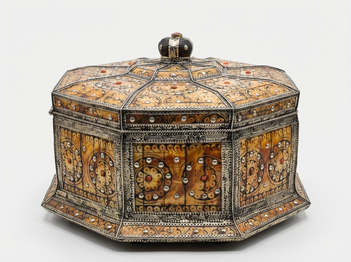 The Marrakech Royal Octagonal Treasure Box view 2