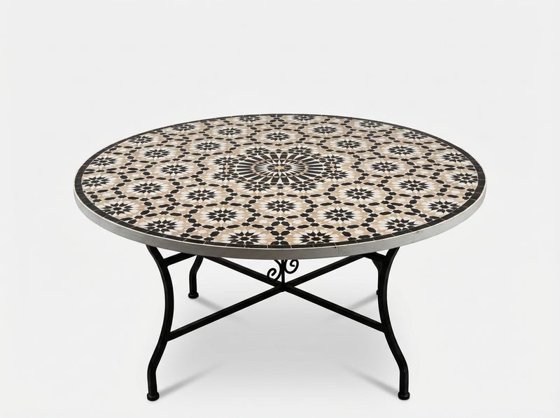 The Fez Starburst Zellige Table