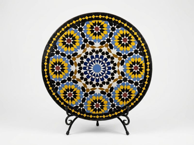 The 'Zahra' Celestial Zellige Tabletop