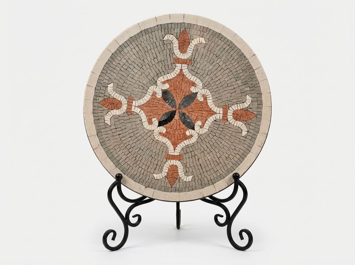 Andalusian Star Zellige Mosaic Tabletop view 2