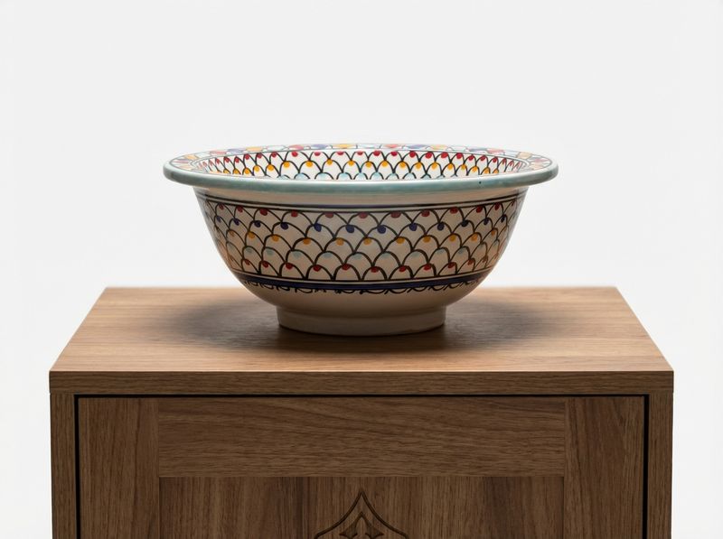 The 'Zahra' Fes Ceramic Vessel Sink