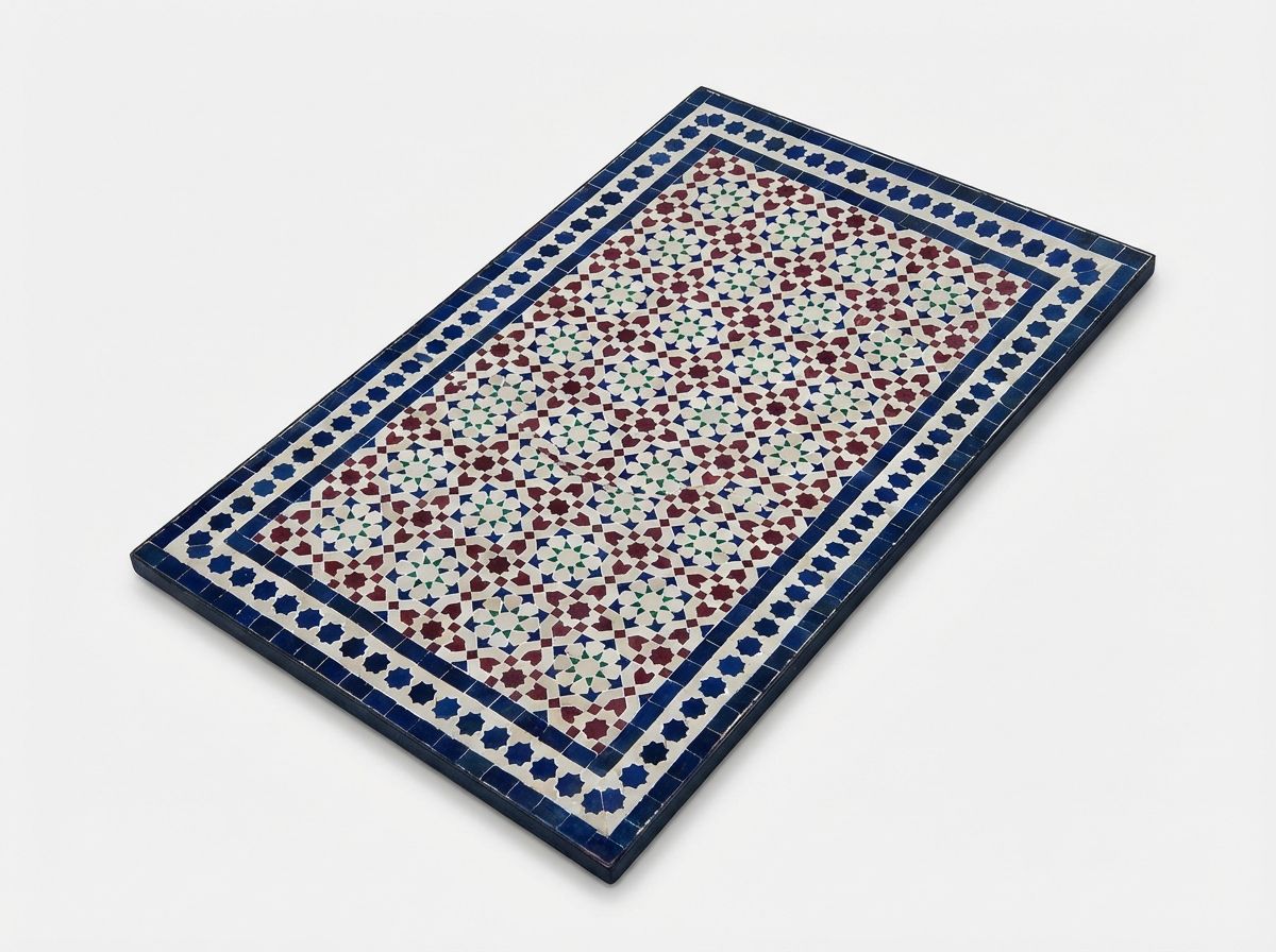 Andalusian Star: Large Zellige Wall Panel view 3