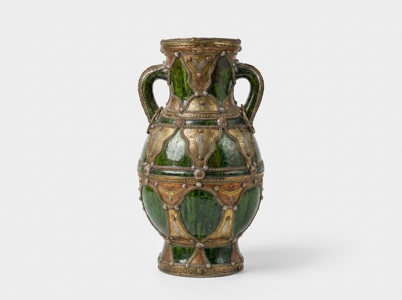 The Andalusian Emerald: Brass-Encased Fassi Amphora