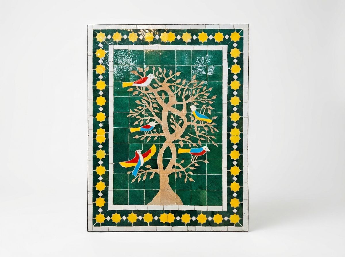 The Andalusian Garden Zellige Panel view 2