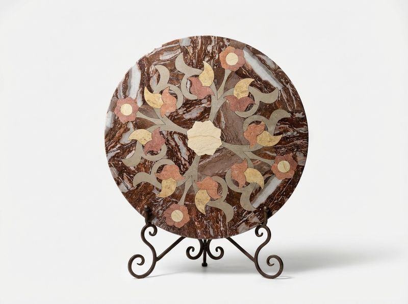 Zahra Atlas Stone Mosaic Tabletop