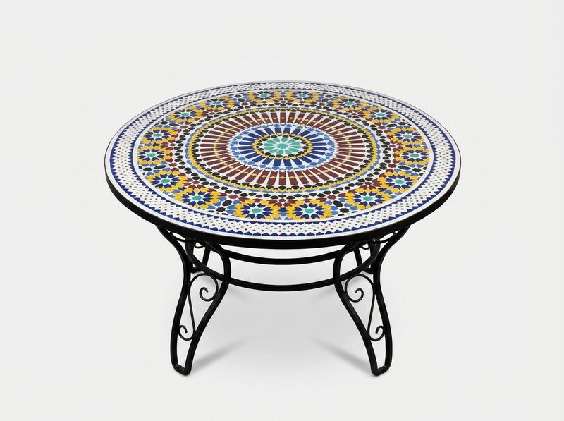The Fez Starburst Zellige Bistro Table