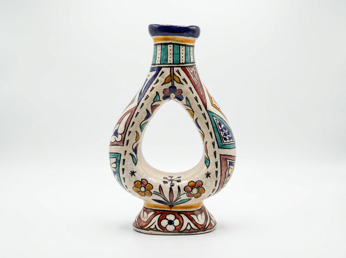 The Fez Geometric Embrace Vase view 2