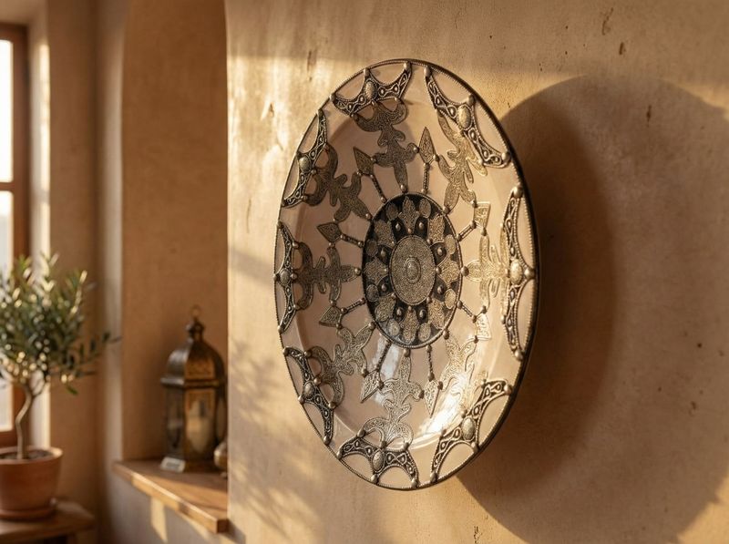 The Silver Star of Fes Wall Charger detail