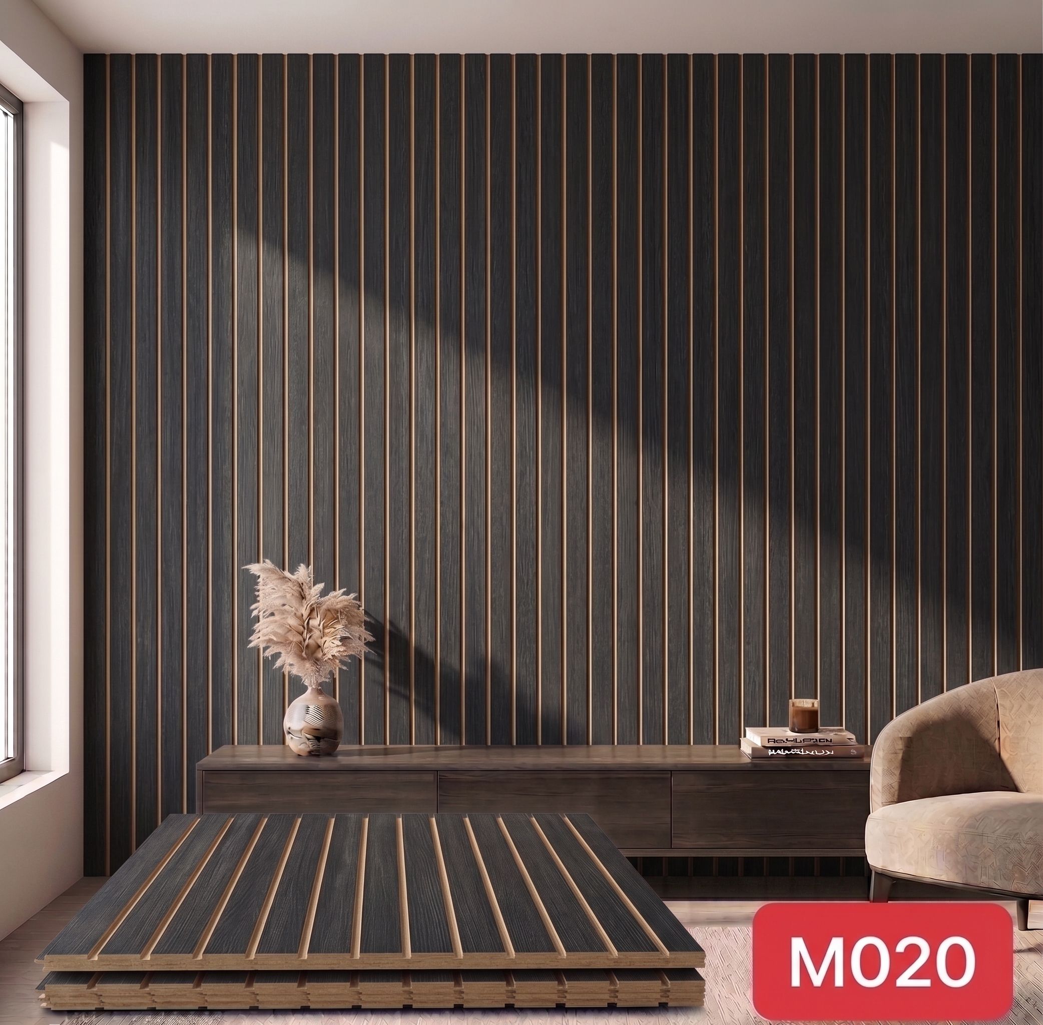 M020 MDF Slat Wall Panel