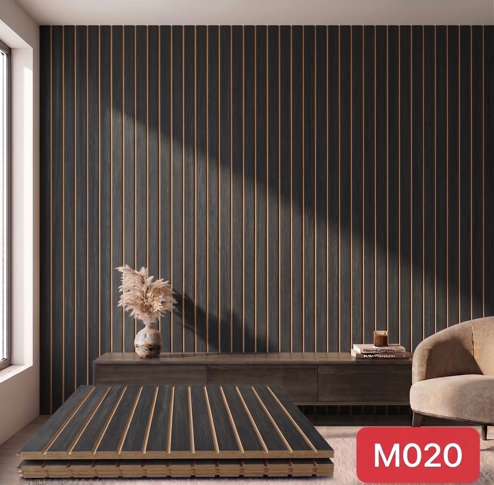 M020 MDF Slat Wall Panel