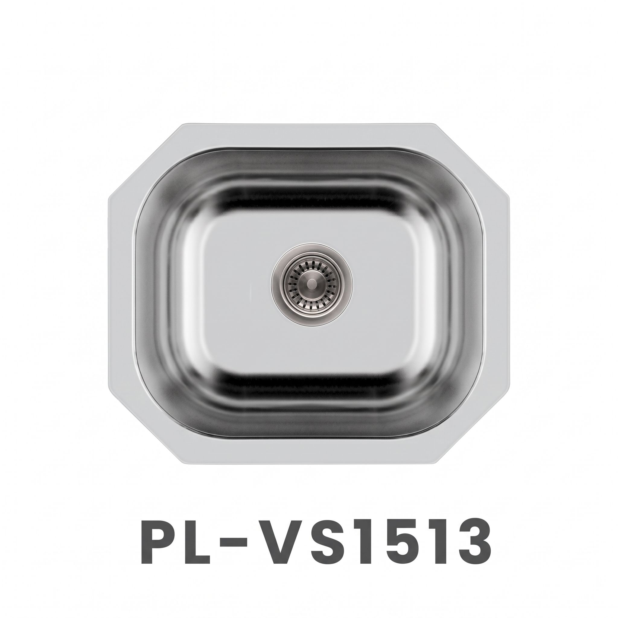 PL-VS1513 Stainless Steel Undermount Single Bowl Prep & Bar Sink