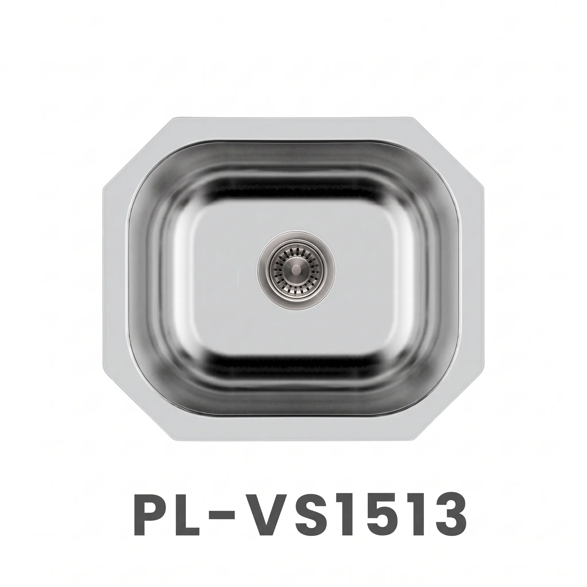 PL-VS1513 Stainless Steel Undermount Single Bowl Prep & Bar Sink