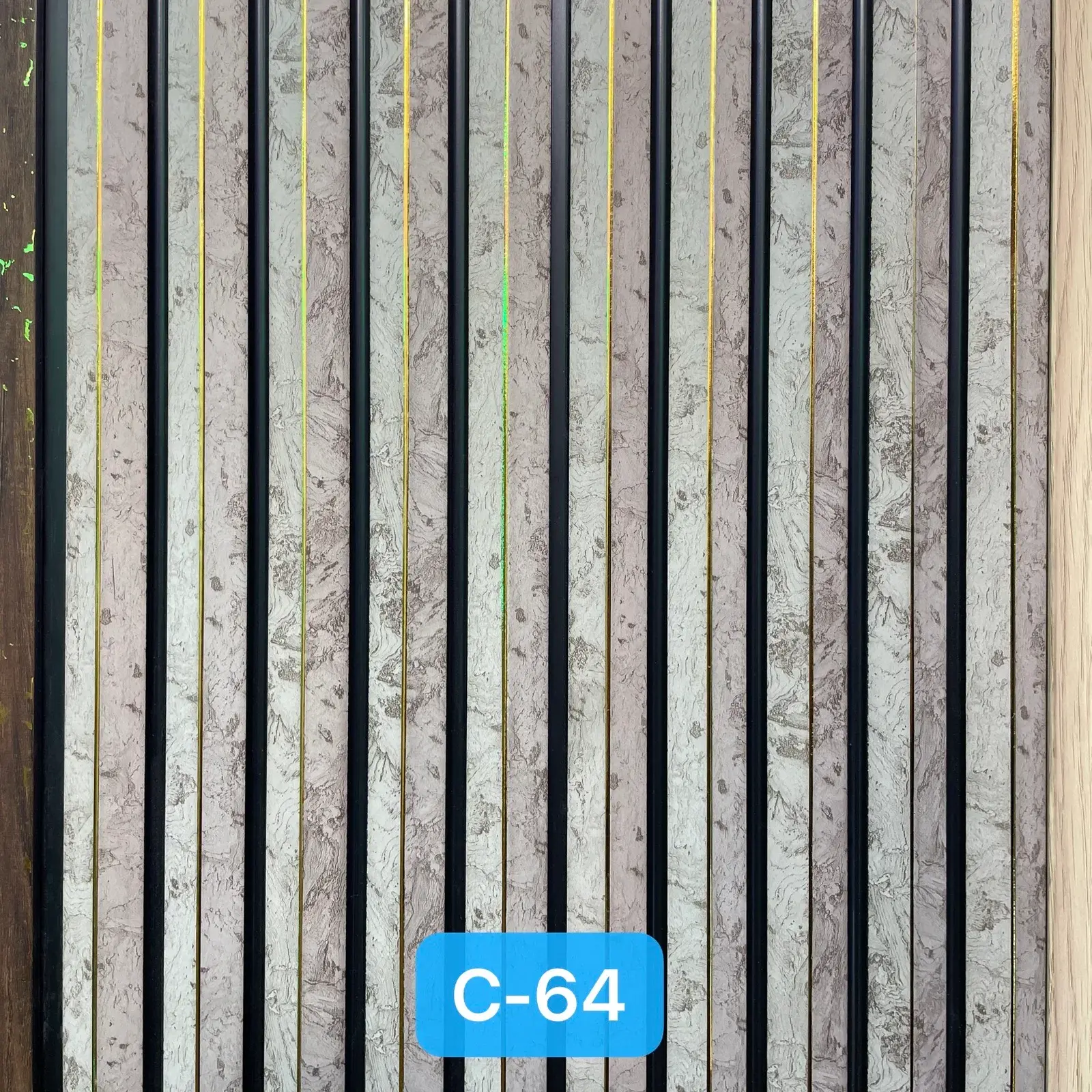 C-64 WPC Fluted Wall Panel