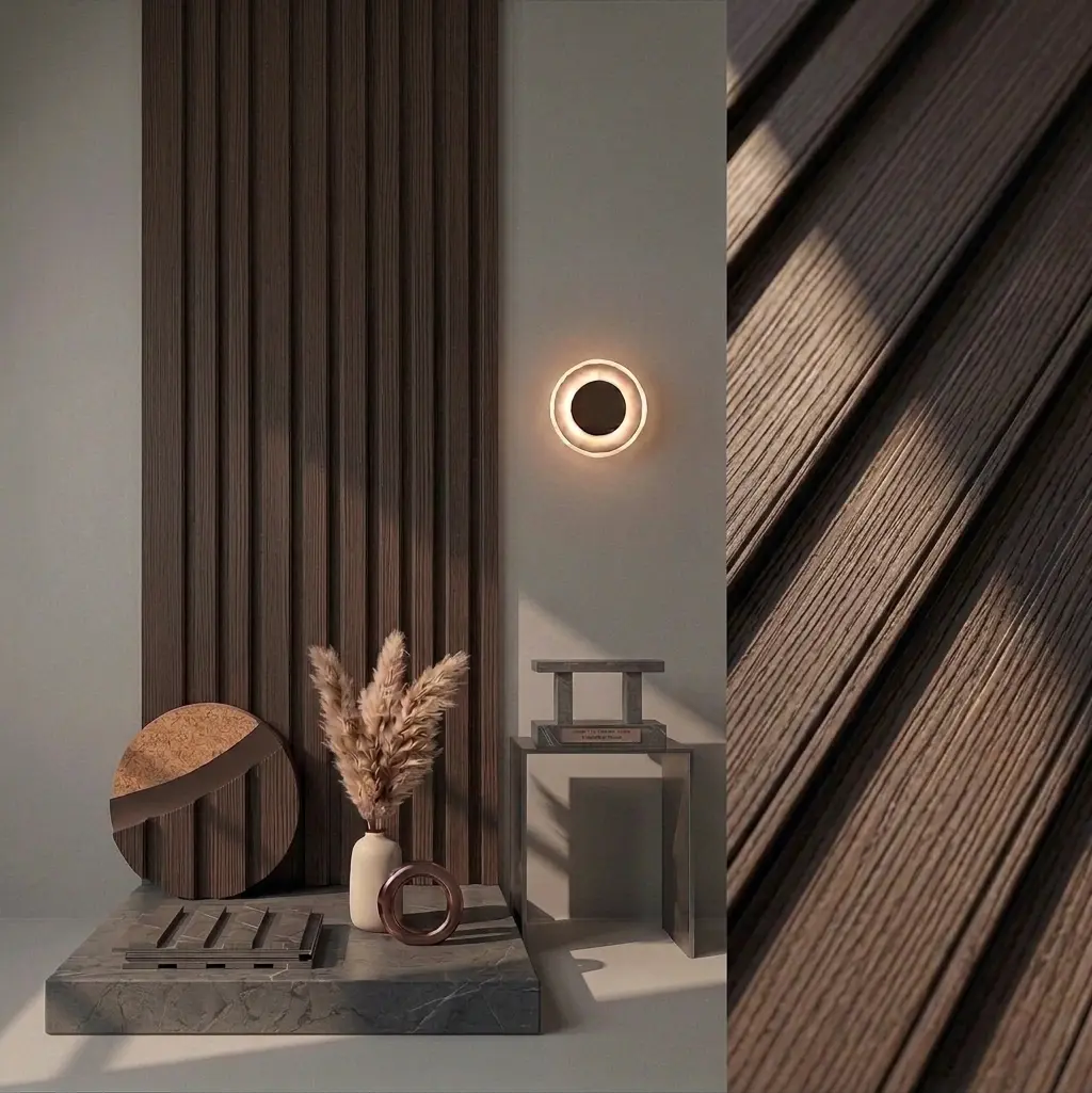 C-12 WPC Fluted Wall Panel