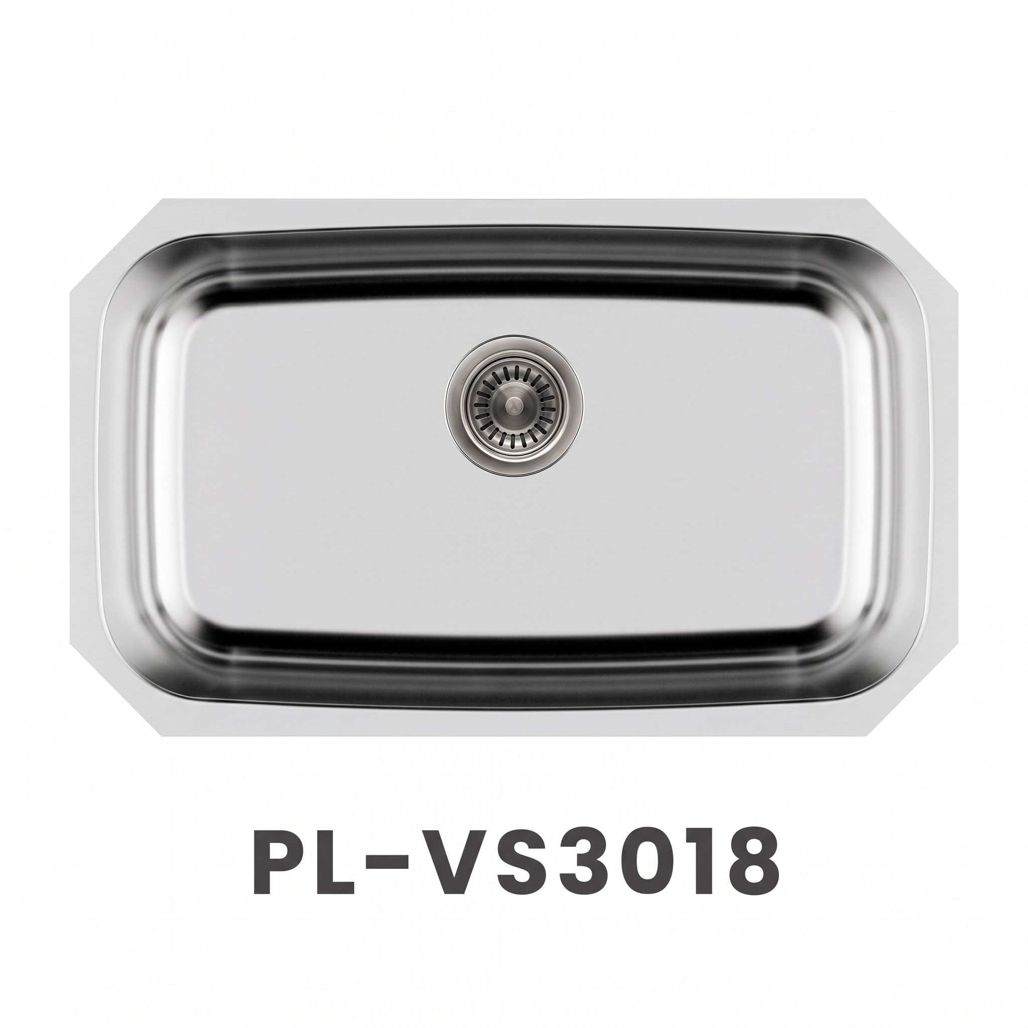 PL-VS3018 Stainless Steel Undermount Single Bowl Kitchen Sink
