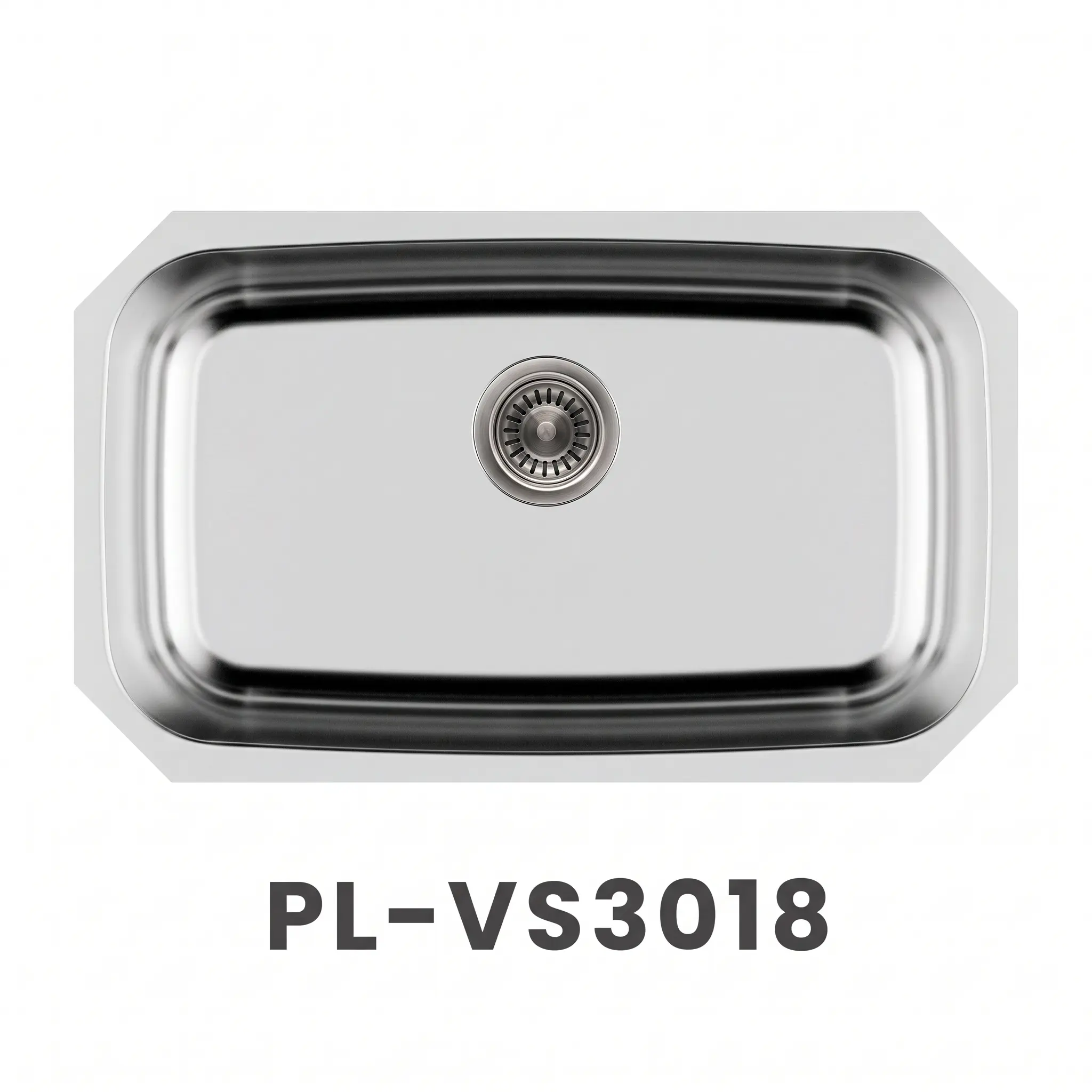 PL-VS3018 Stainless Steel Undermount Single Bowl Kitchen Sink