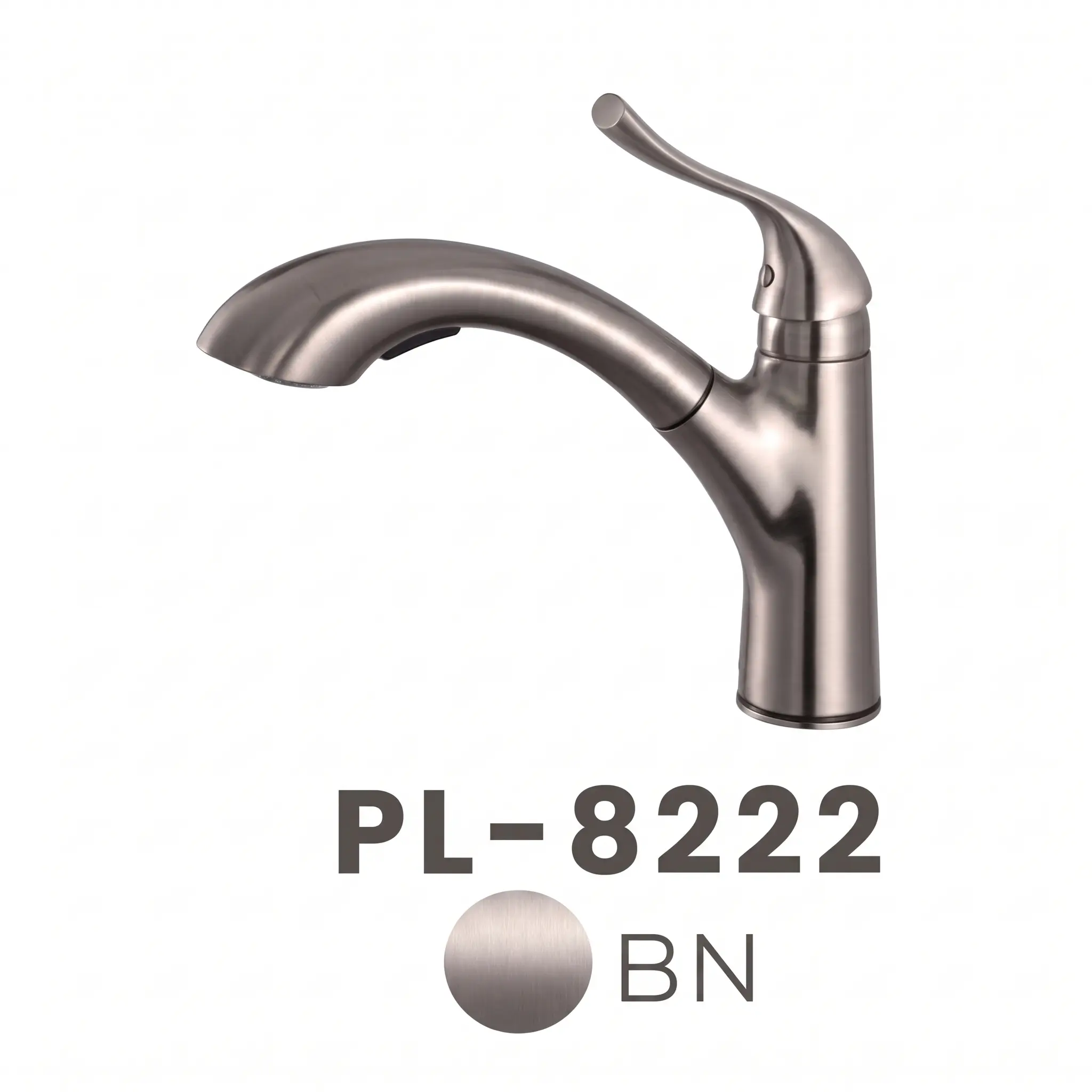 PL-8222 Single Handle Pull Out Kitchen Faucet