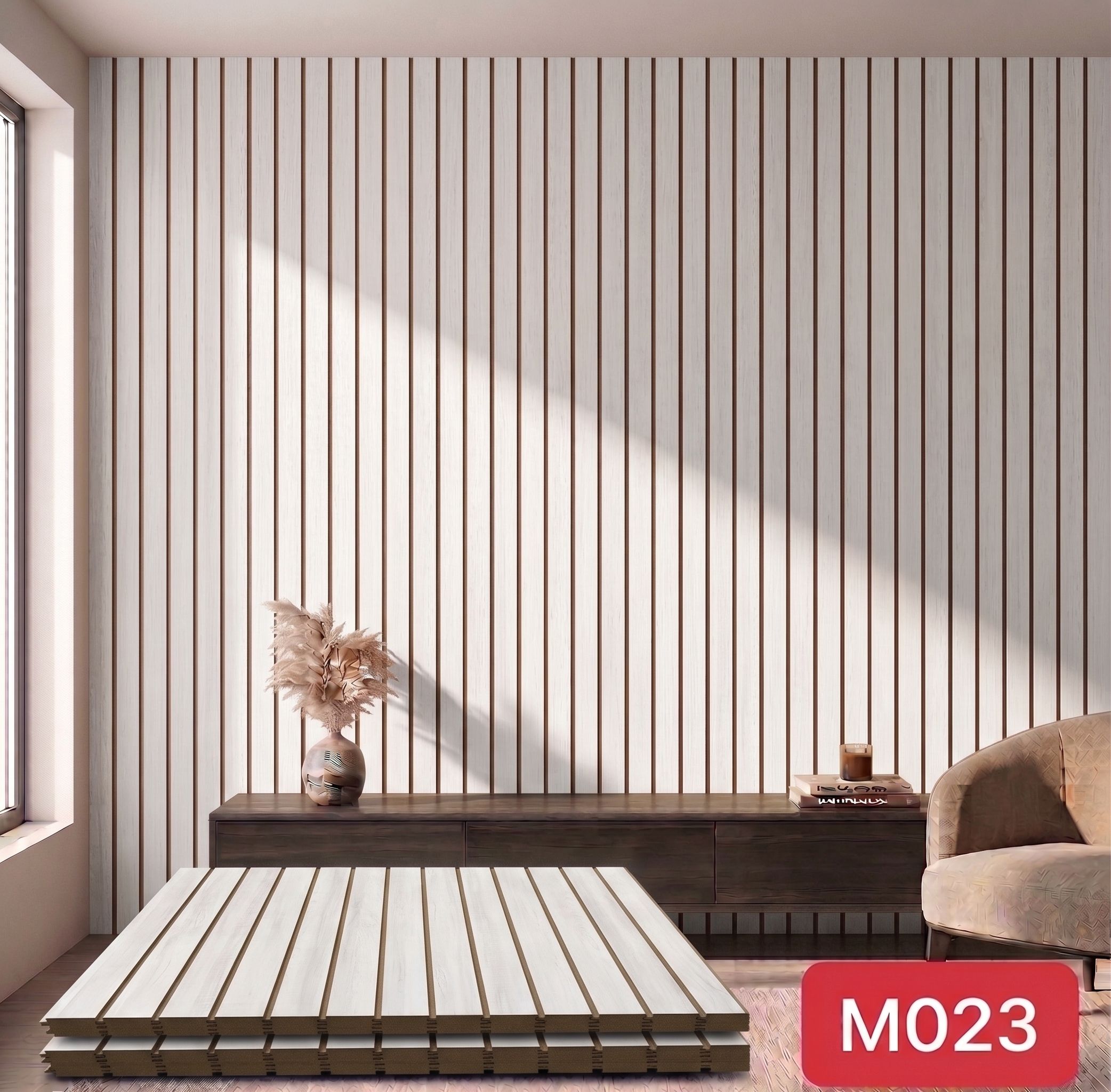 M023 MDF Slat Wall Panel