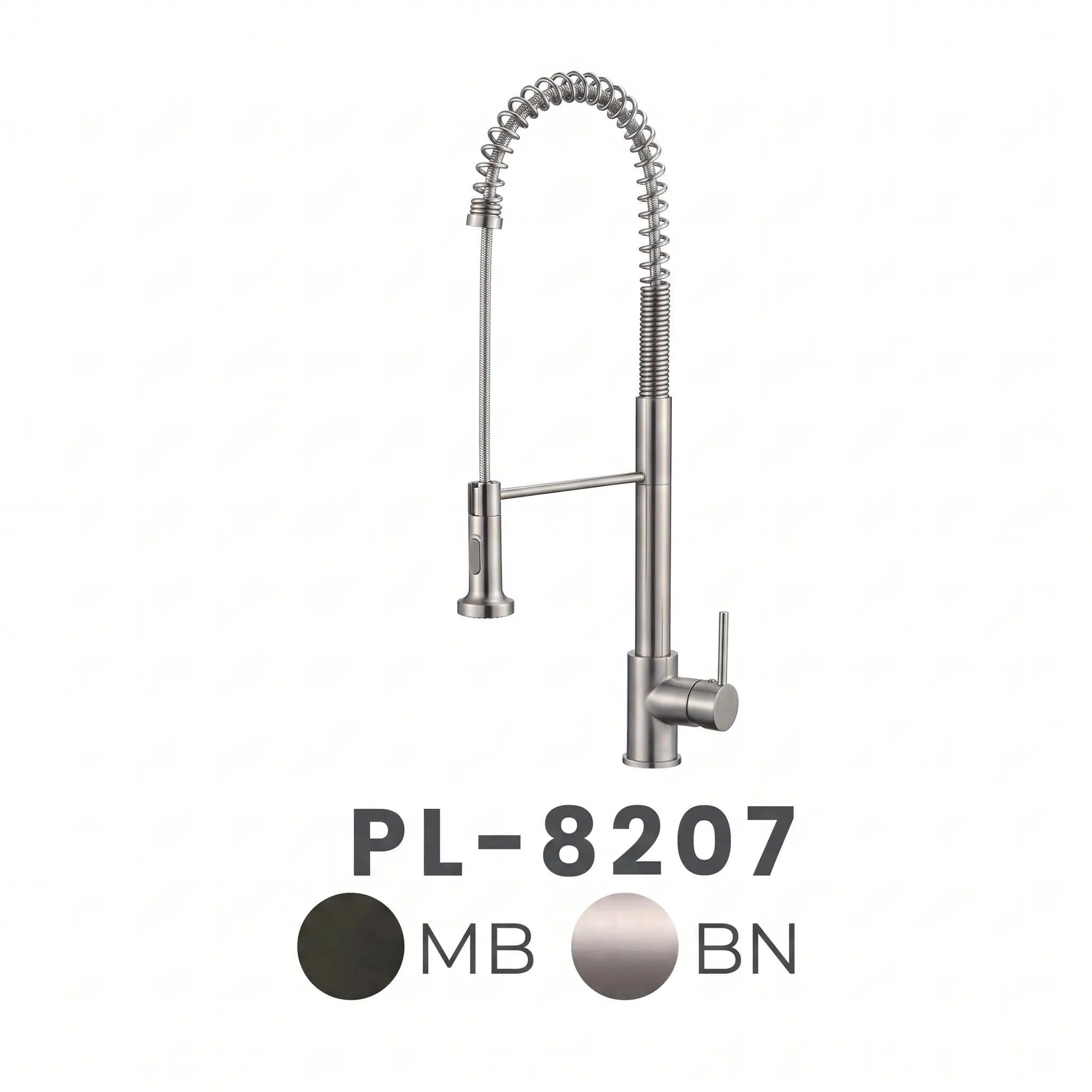PL-8207 Commercial Style Pull-Down Kitchen Faucet