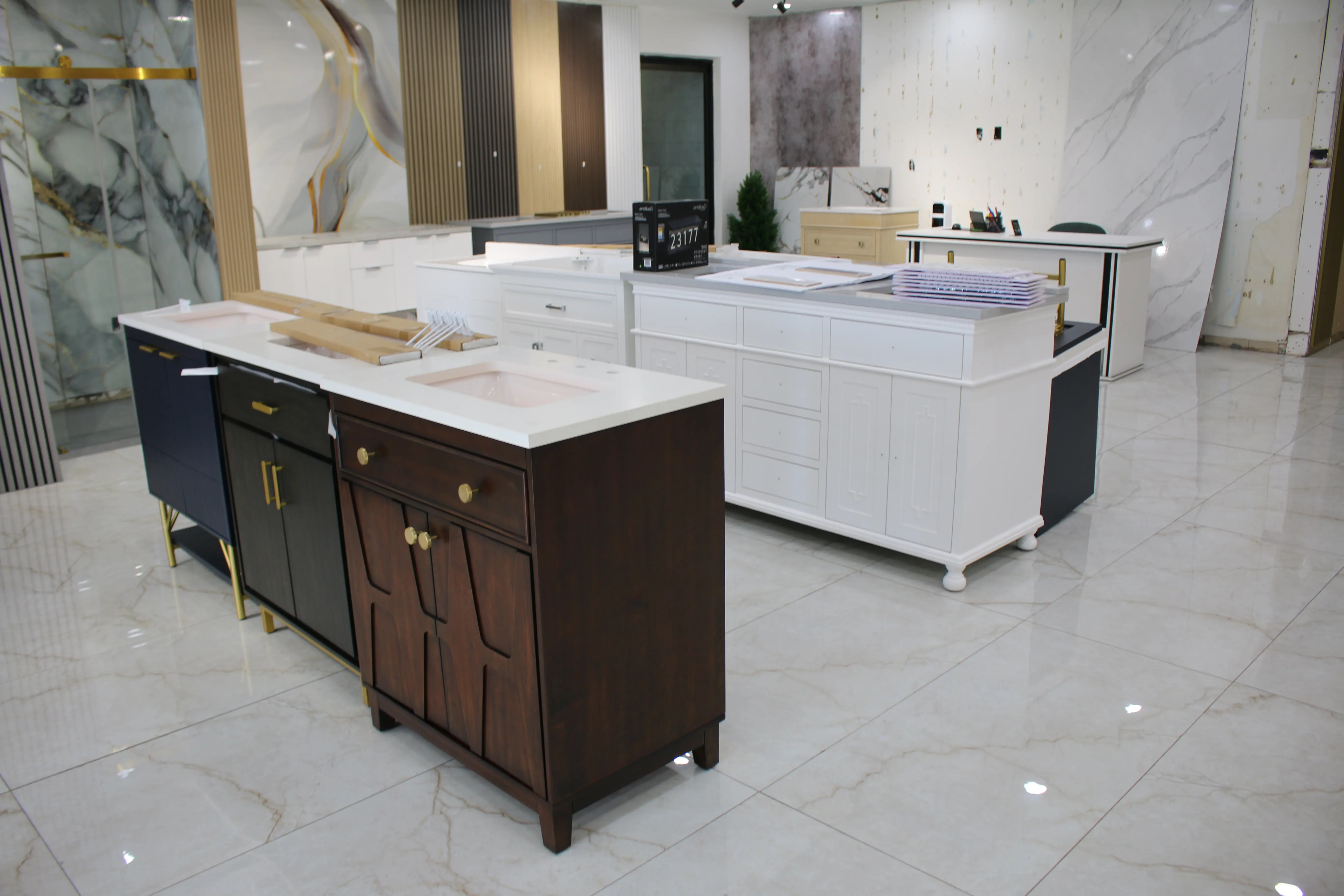 Bathroom Vanity Showroom Display