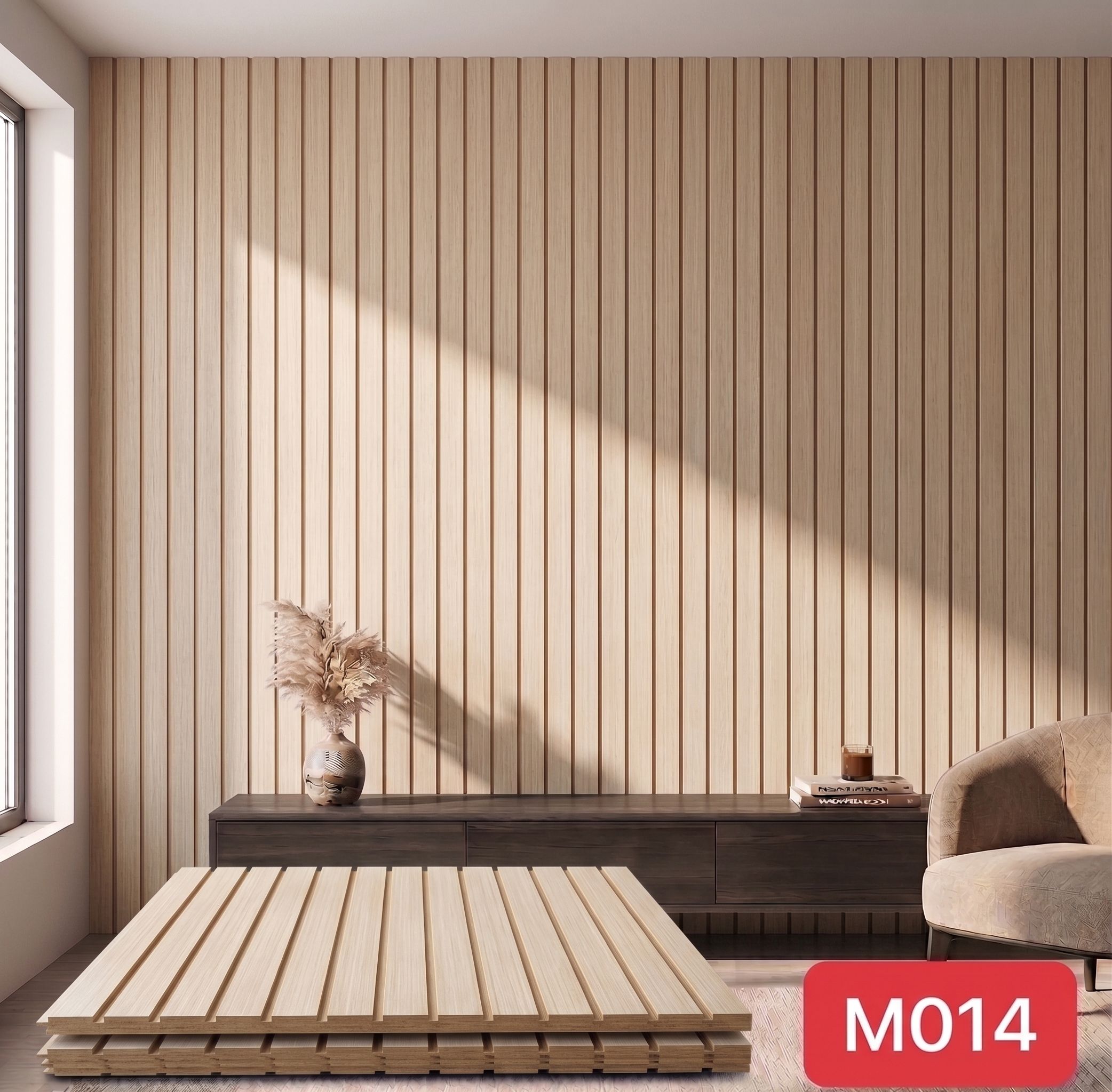 M014 MDF Slat Wall Panel