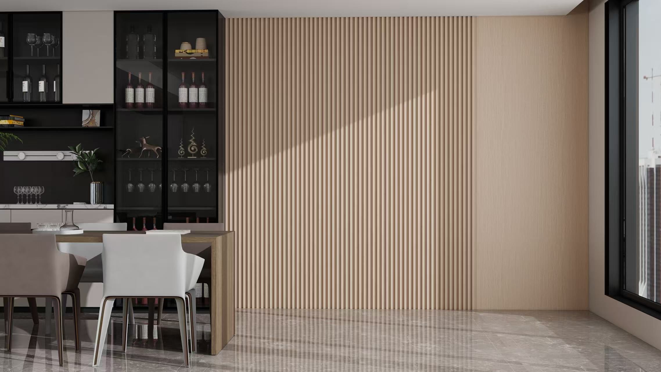 C-16 WPC Fluted Wall Panel
