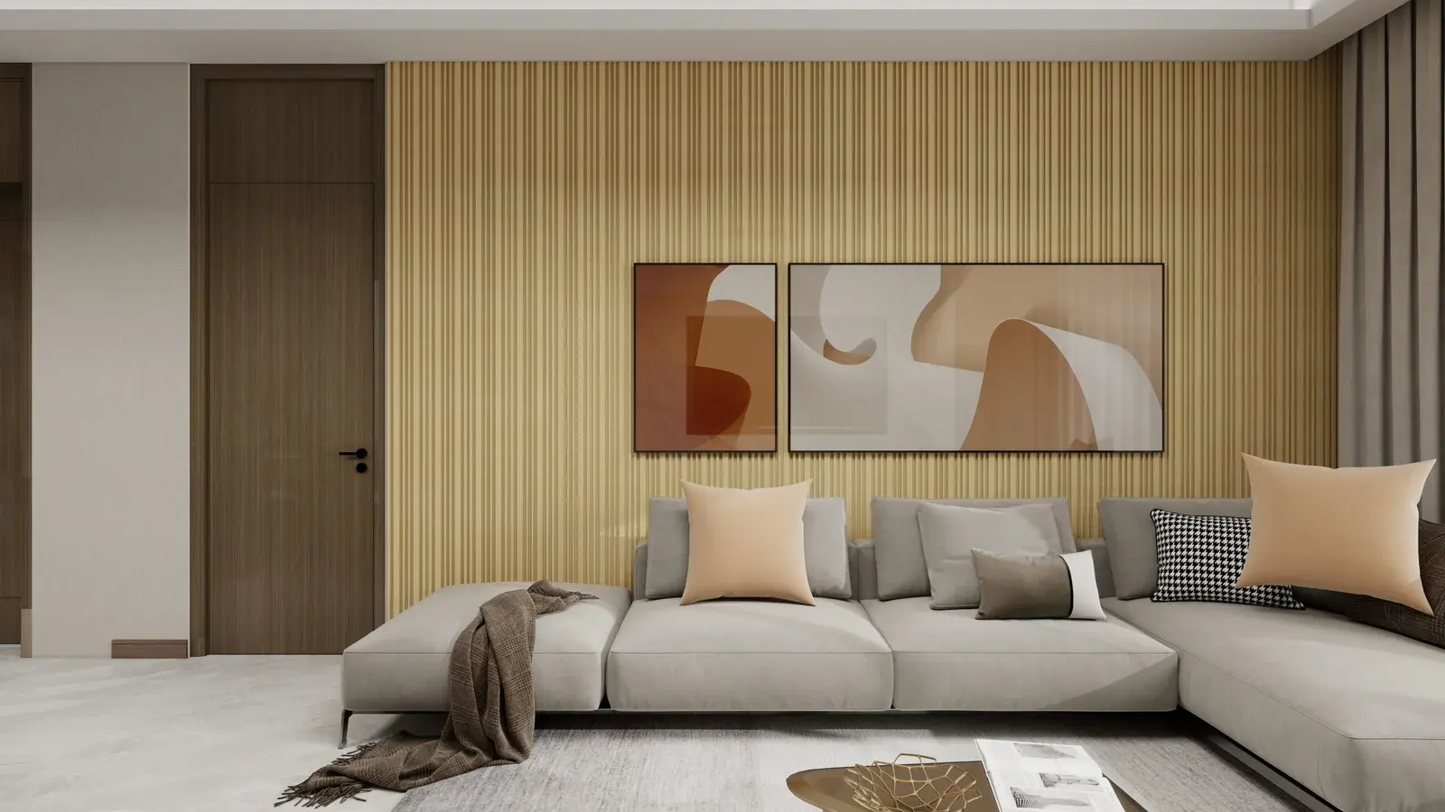 C-39 WPC Fluted Wall Panel